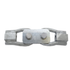 The Eye Nut Coupling Kit includes a metallic connector with two thick M16 nuts and bolts, a central rectangular plate, and heavy-duty eye nuts designed for industrial use. The image displays its G90 galvanized finish on a plain white background.