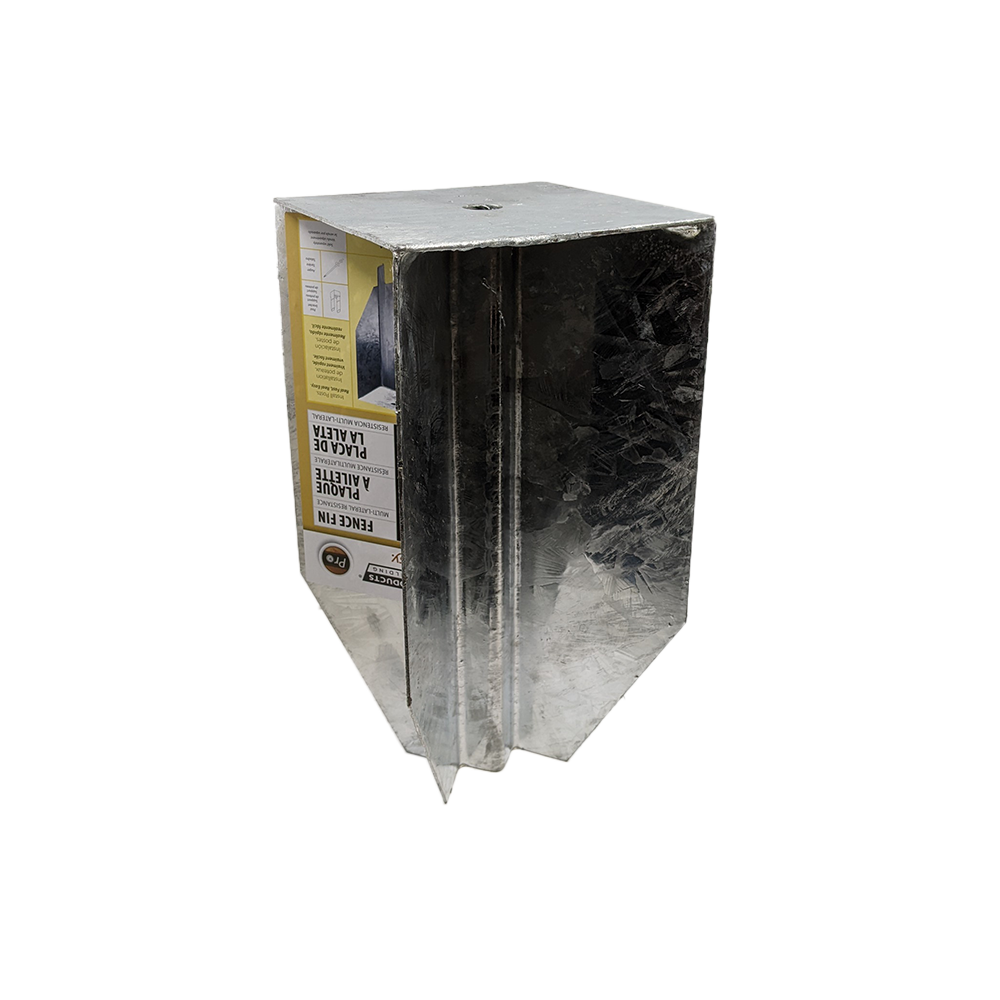 Fence Foot Anchor Line Fin