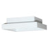 The Classy Post Cap Imperial Solar 3 Adaptor is a modern, square, white ceiling light fixture with layered design, minimalist lines, and a sleek surface. Ideal for 2.5x2.5 openings, it complements contemporary decor seamlessly while adding adaptable style to any room.