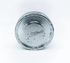 A circular, silver metal cap with a slightly textured surface and wear marks evokes the rugged durability of 4x4 post anchors, set against a white background. Product: Hammer Tool - 44.