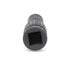 The Impact Socket is a durable, black, cylindrical tool crafted from Chrome Vanadium. It features a square opening for use with wrenches or ratchets and is horizontally oriented on a white background, showcasing its clean and simple design.