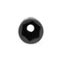 A close-up of an impact socket with a hexagonal socket head crafted from durable black chrome vanadium against a white background. The hexagonal opening and smooth, slightly reflective surfaces indicate its deep impact capabilities.