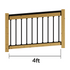 snap'n lock 4' ramp kit assembly on a white background