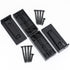 Black Shadow Rail Connectors