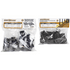 snap'n lock stair adapters plus connectors square black in packaging on a white background