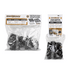 Black Snap Lock connectors in clear packaging with Titan branding on a white background