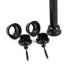 Snap'n Lock Round Baluster and Connectors - Black