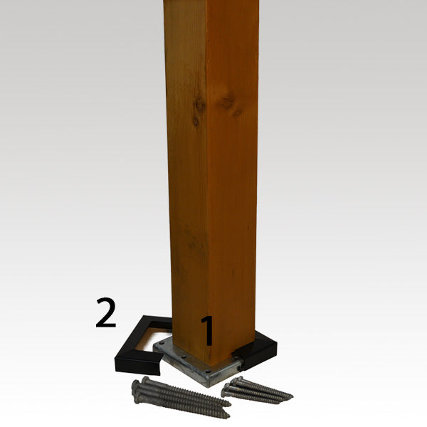 4x4 Post Anchor Bundle - Double